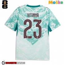 Moške Nogometnih dresov Portugalska Vitinha #23 Gostujoči SP 2026 Kratki rokavi